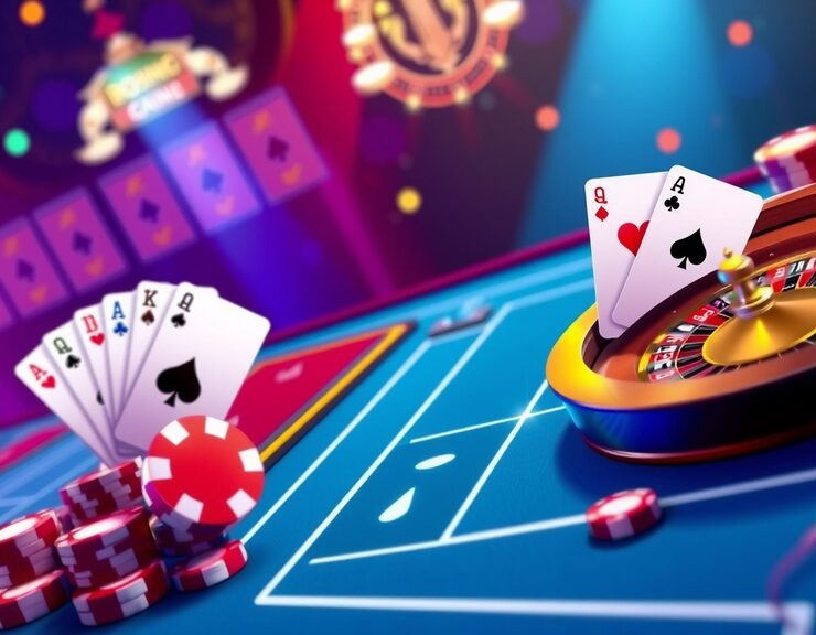 American Roulette betting layout showing inside and outside bet zones